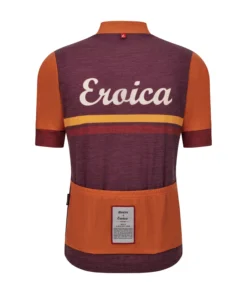 Maglia Santini Eroica Iris - Bordeaux