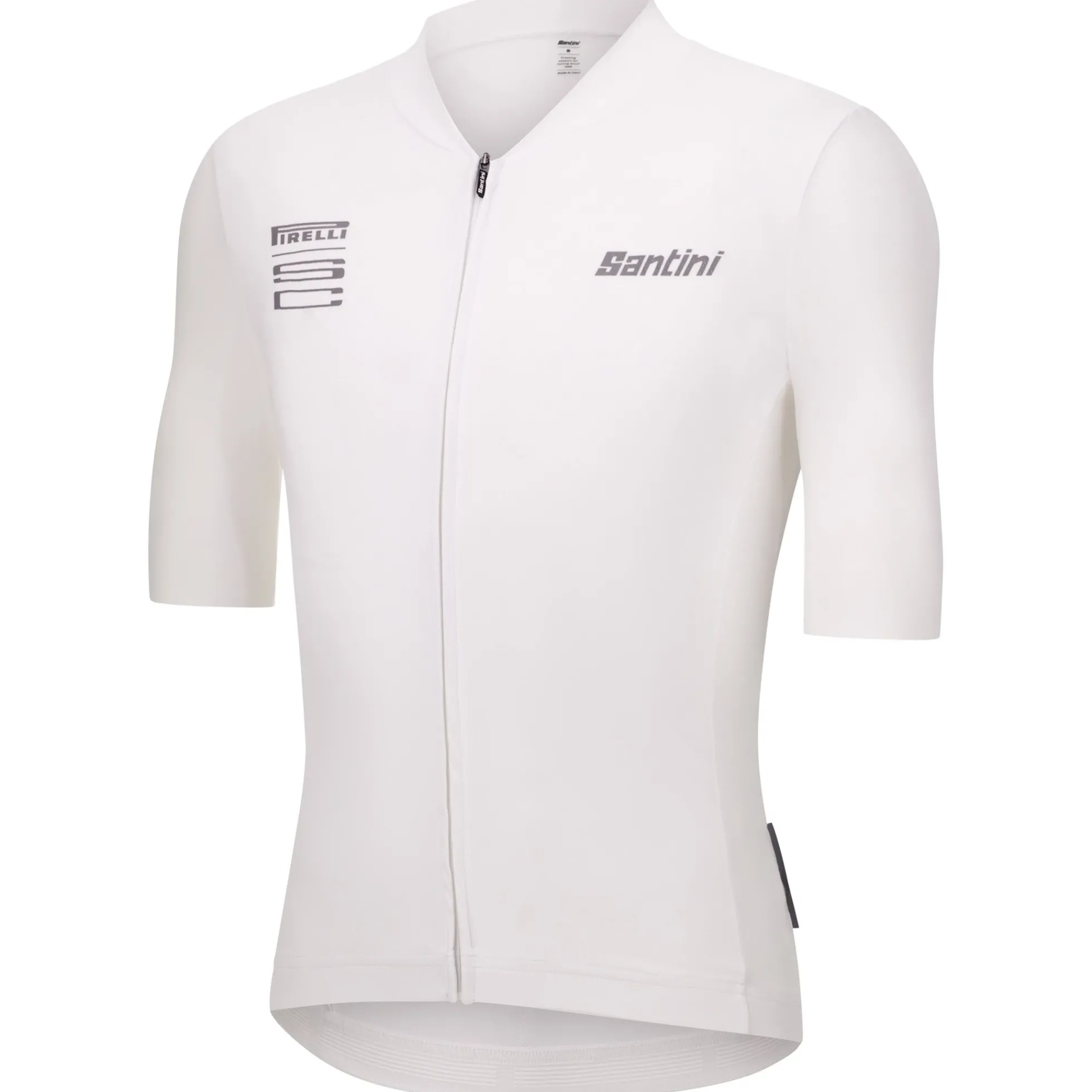 Maglia Santini x PIRELLI Ruota - Bianco