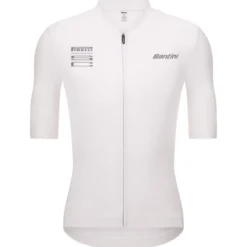 Maglia Santini x PIRELLI Ruota - Bianco