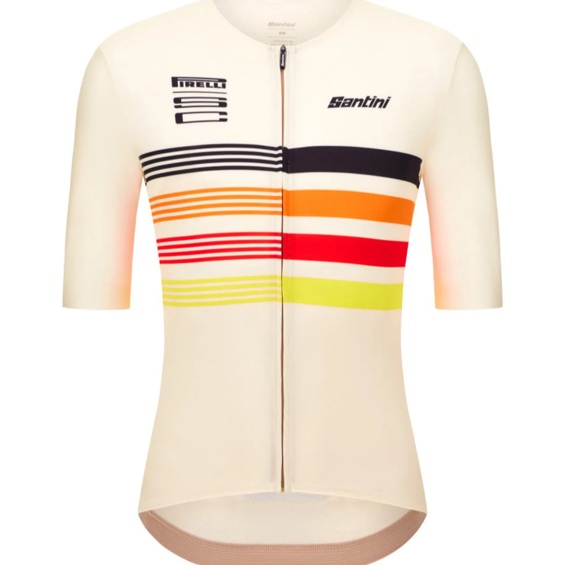 Maglia Santini x PIRELLI Tape - Bianco