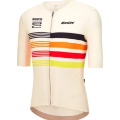Maglia Santini x PIRELLI Tape - Bianco
