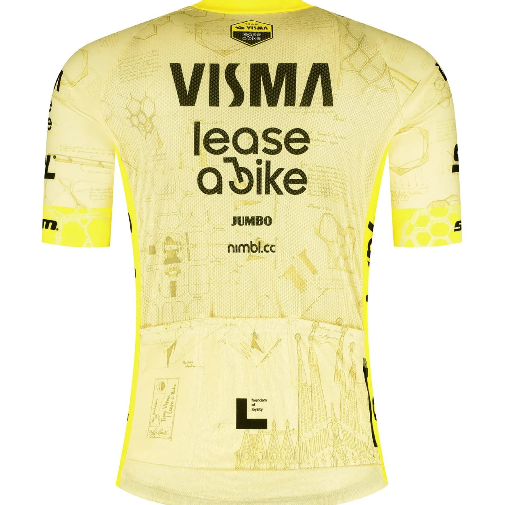 Maglia Team Visma Lease a bike 2026 The Architect - Training