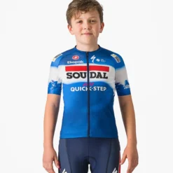Maglia bambino Castelli Soudal Quick-Step 2024 Aero