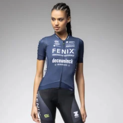 Maglia donna Ale Fenix Deuceninck 2025 PR-S 2.0 - Blu