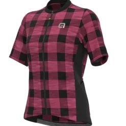 Maglia donna Ale Off Road Scottish - Rosa