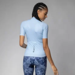 Maglia donna Ale Pragma Color Block - Azzurro chiaro