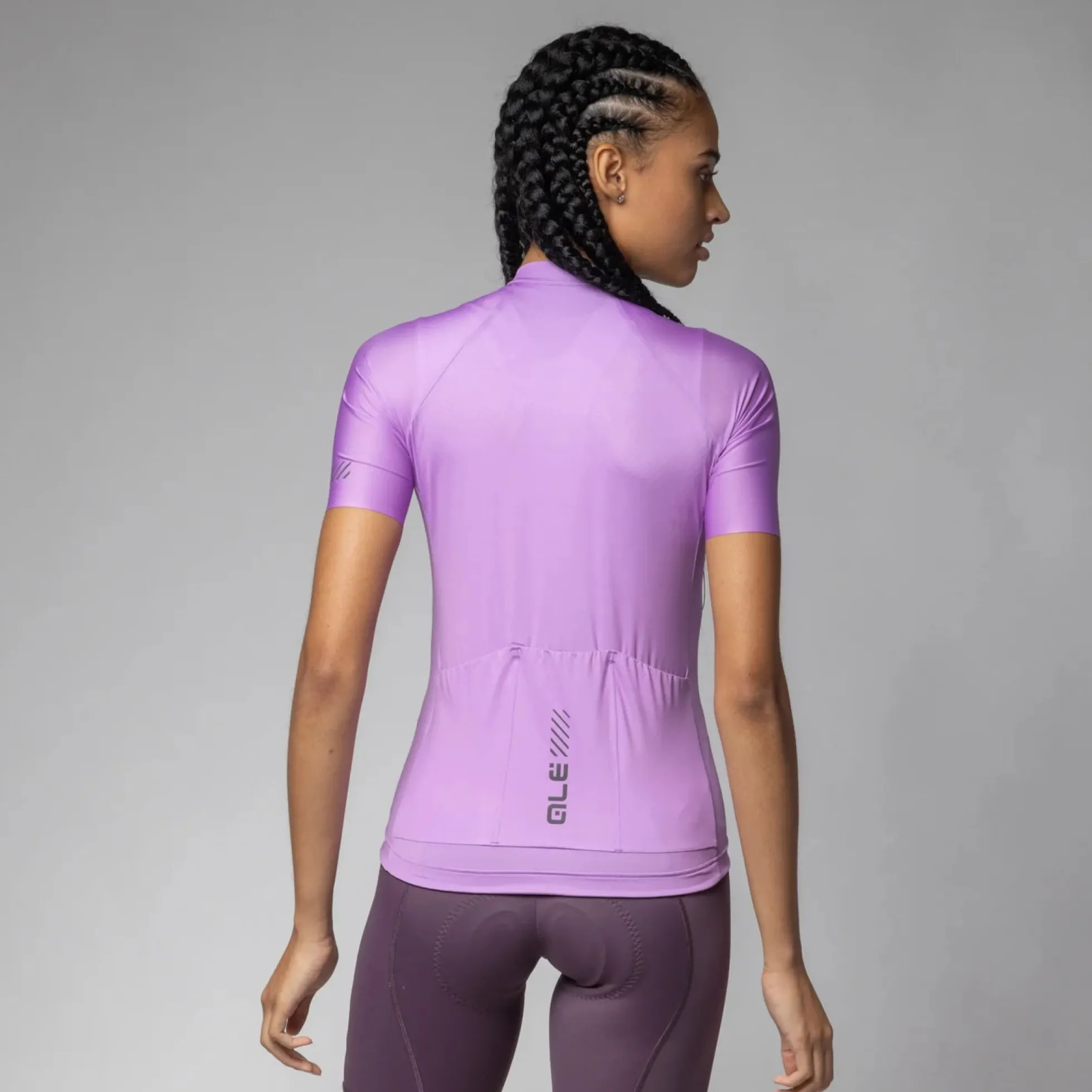 Maglia donna Ale Pragma Color Block - Viola