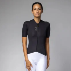 Maglia donna Ale Pragma Color Block - Nero
