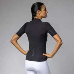 Maglia donna Ale Pragma Color Block - Nero