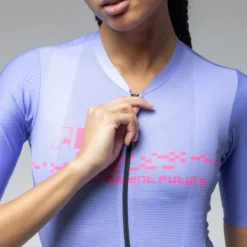Maglia donna Ale PR-E Megabyte 2.0 - Azzurro