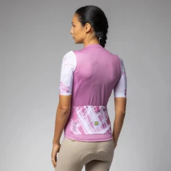 Maglia donna Ale PR-E Palm - Rosa