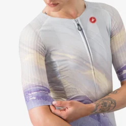 Maglia donna Castelli Aero Pro 8S - Viola