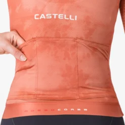 Maglia donna Castelli Aero Race 8S - Arancio