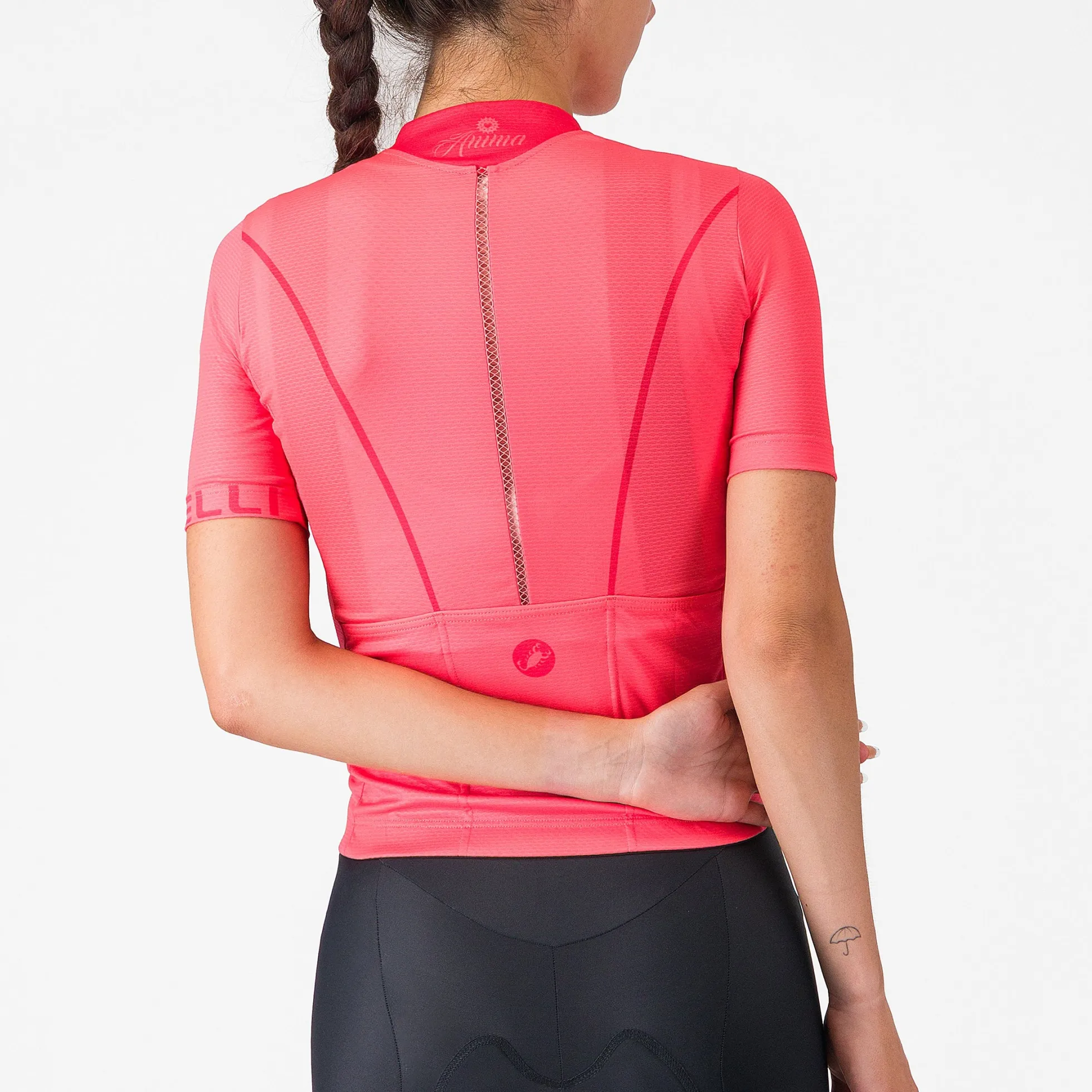Maglia donna Castelli Anima Flow - Rosa