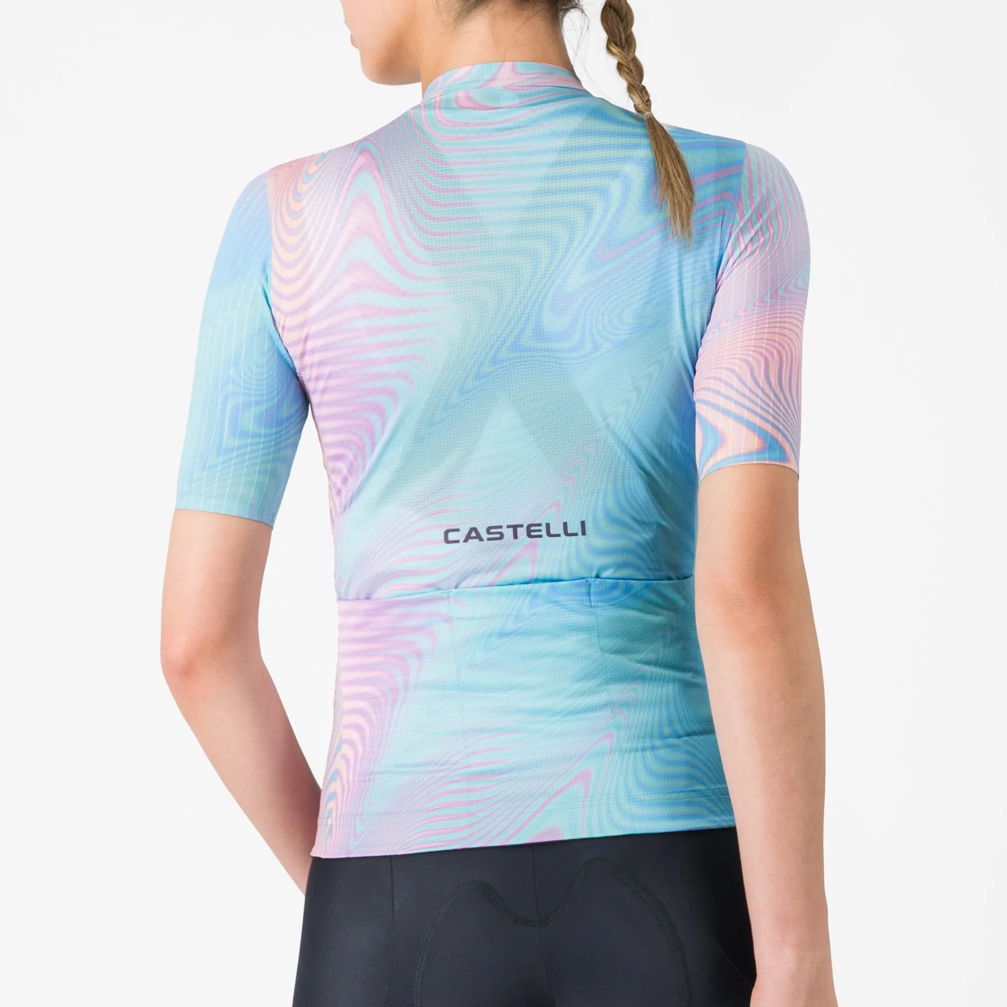 Maglia donna Castelli Cosmic Vortex - Rosa