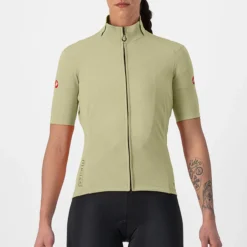 Maglia donna Castelli Perfetto RoS 2W Wind - Verde