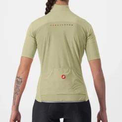 Maglia donna Castelli Perfetto RoS 2W Wind - Verde
