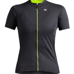 Maglia donna Giordana Fusion - Nero giallo