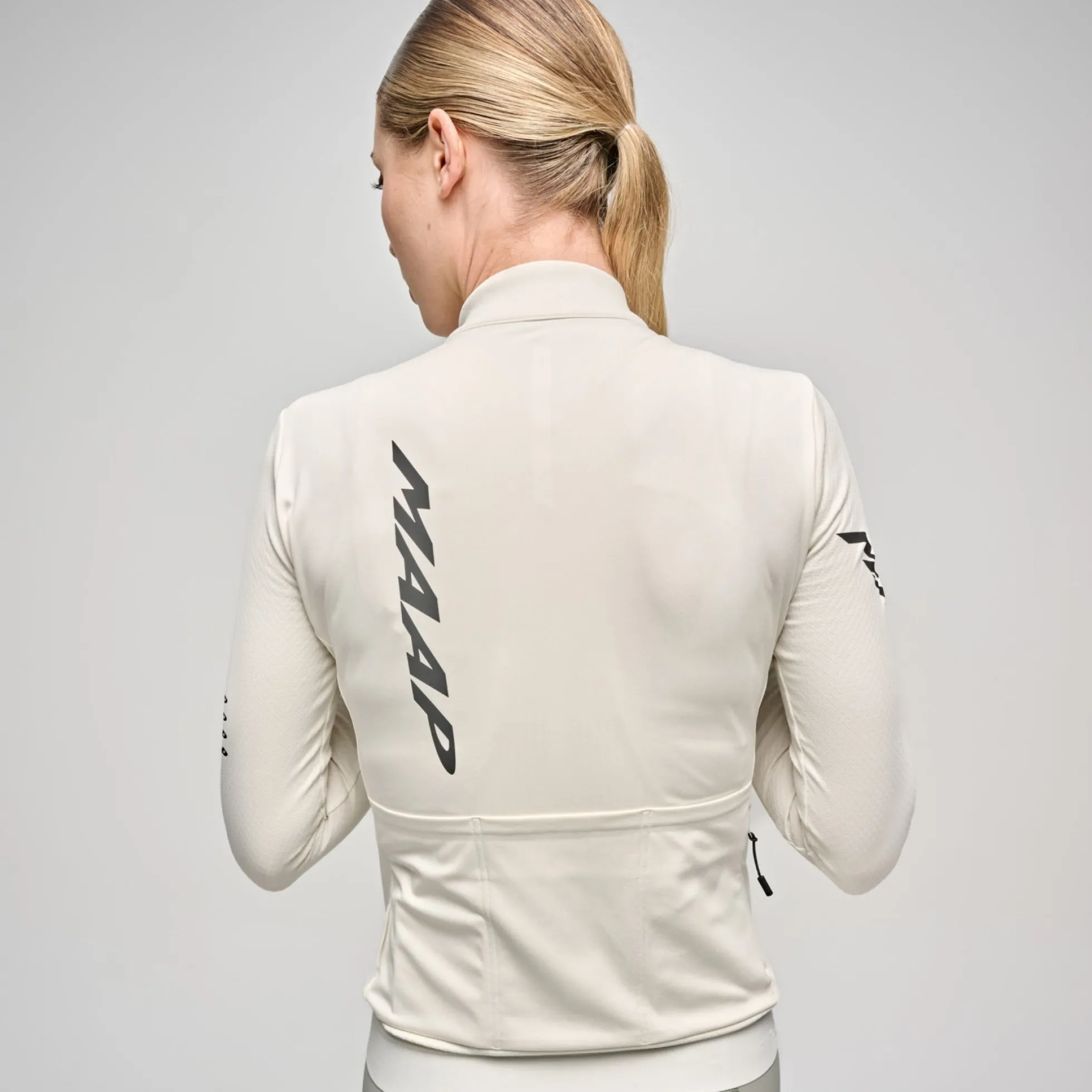Maglia donna maniche lunghe Maap Emerge Thermal - Bianco