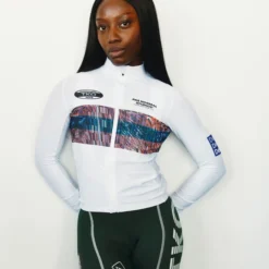 Maglia donna maniche lunghe Pas Normal Studios T.K.O. Mechanism - Bianco