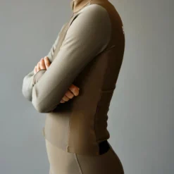 Maglia donna maniche lunghe Pas Normal Studios Mechanism Thermal - Marrone