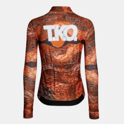 Maglia donna maniche lunghe Pas Normal Studios T.K.O. Mechanism - Rosso