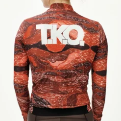 Maglia donna maniche lunghe Pas Normal Studios T.K.O. Mechanism - Rosso