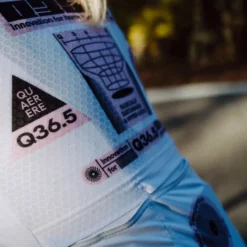Maglia donna maniche lunghe Q36.5 Gregarius Hybrid Light Retrofuture - Bianco