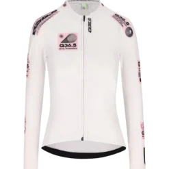 Maglia donna maniche lunghe Q36.5 Gregarius Hybrid Light Retrofuture - Bianco