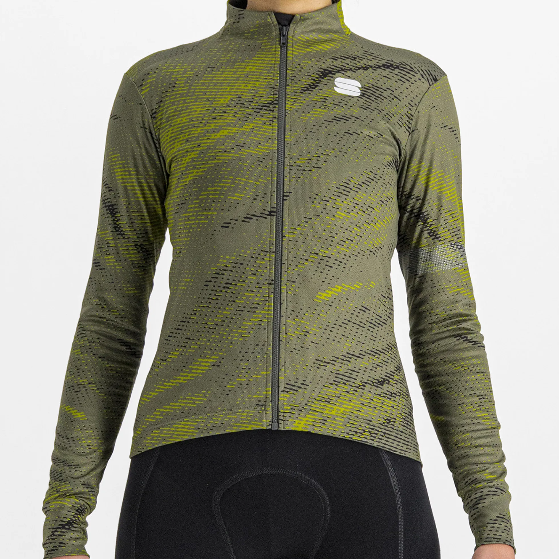 Maglia donna maniche lunghe Sportful Cliff Supergiara - Verde