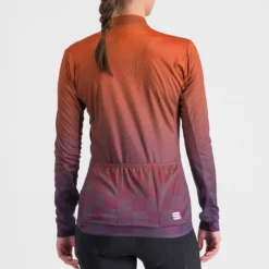 Maglia donna maniche lunghe Sportful Rocket - Rosso