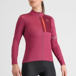 Maglia donna maniche lunghe Sportful Supergiara - Rosa