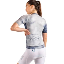 Maglia donna Nalini Tie Dye - Blu