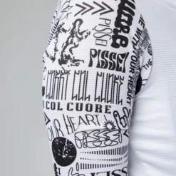 Maglia donna Pissei Prime - Bianco nero