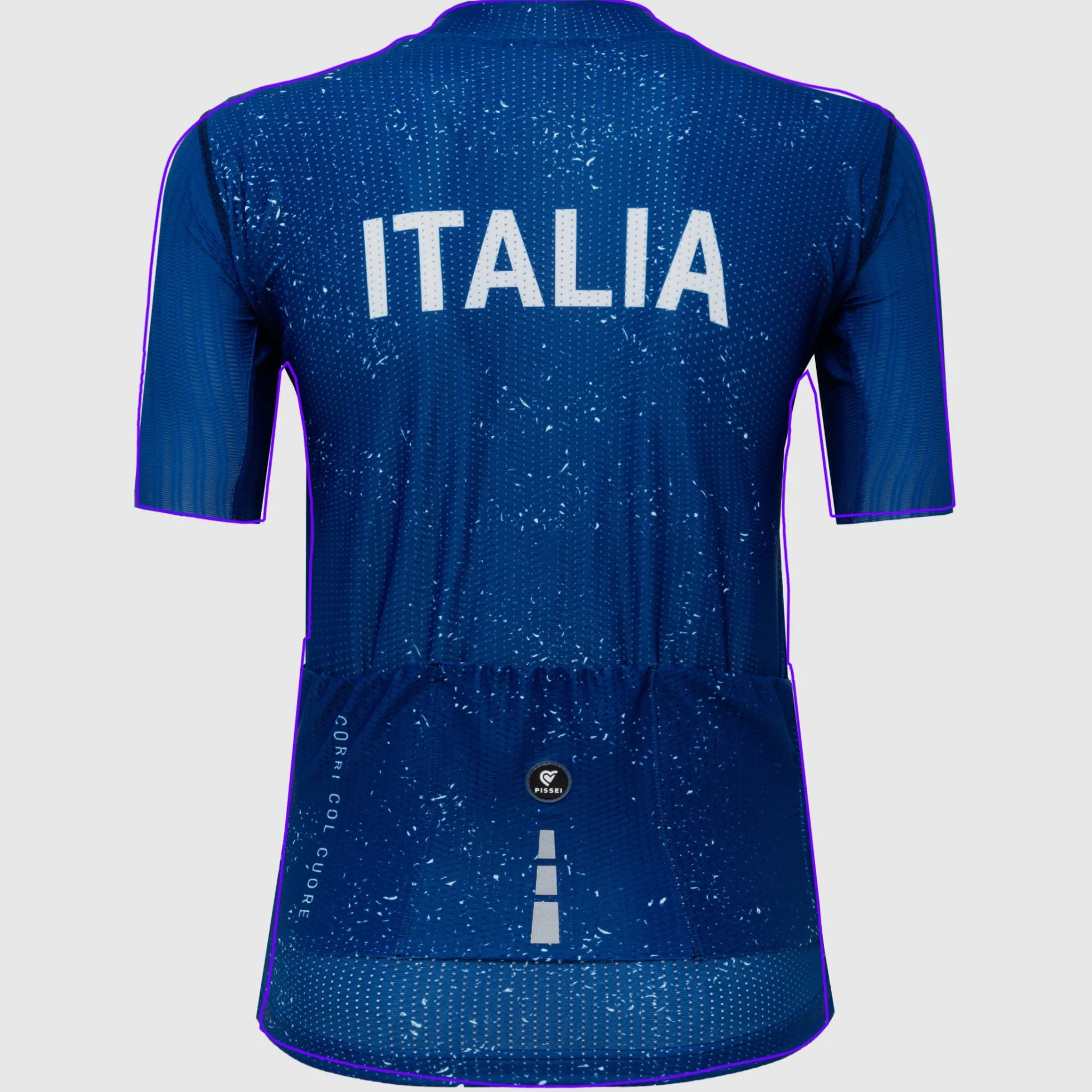 Maglia donna Pissei Sanremo - Blu Italia