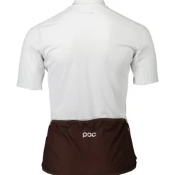 Maglia donna Poc Essential Road Logo - Bianco marrone