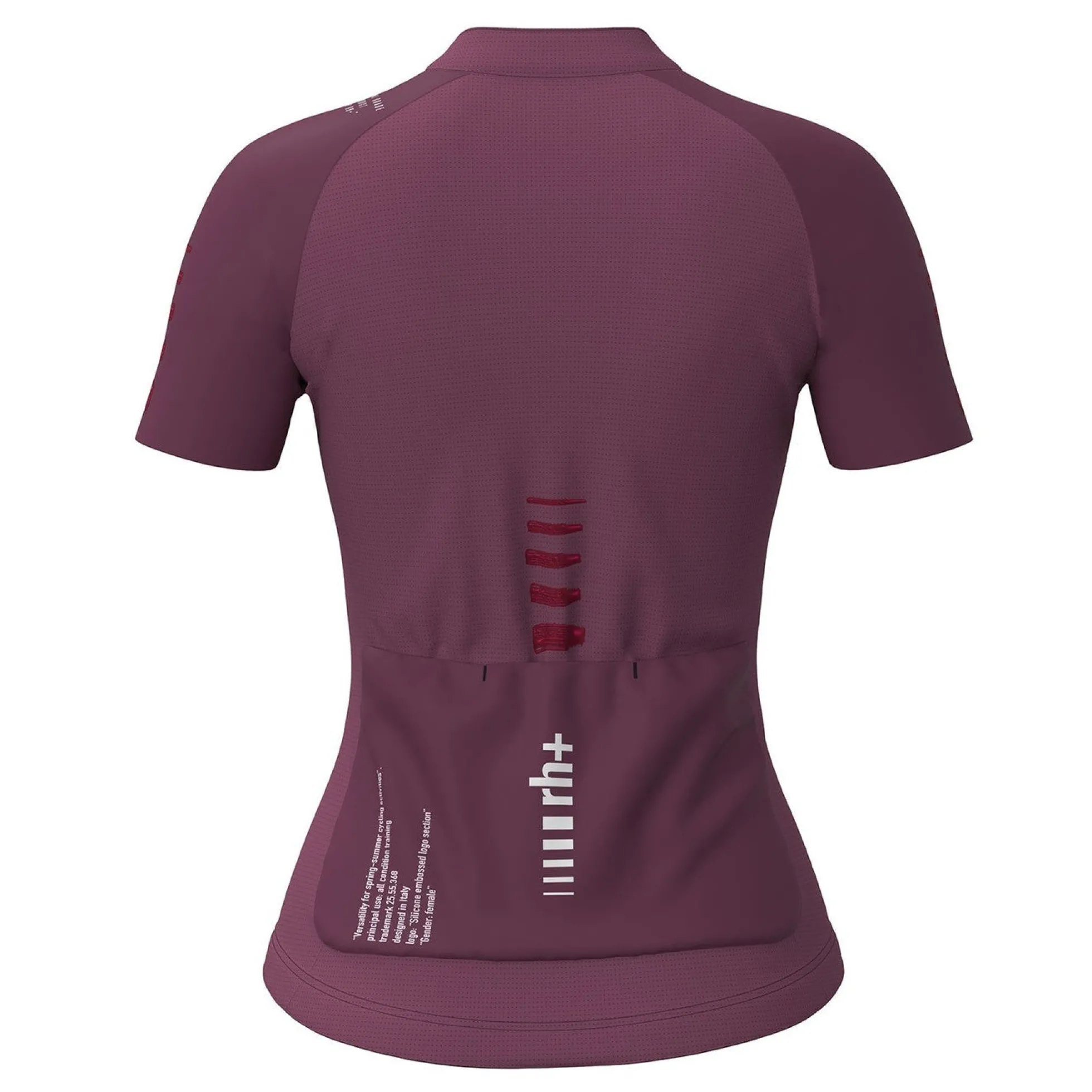 Maglia donna Rh+ Aries - Bordeaux