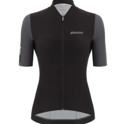 Maglia donna Santini Redux Stamina - Nero grigio