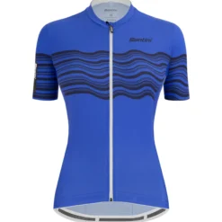 Maglia donna Santini Tono Profilo - Blu
