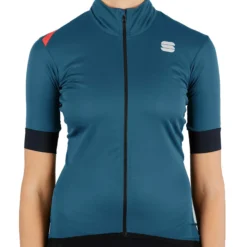 Maglia donna Sportful Fiandre Light Norain - Blu verde