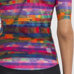 Maglia donna Sportful Glitch Bomber - Rosa