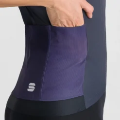 Maglia donna Sportful Supergiara 2 Logo - Blu