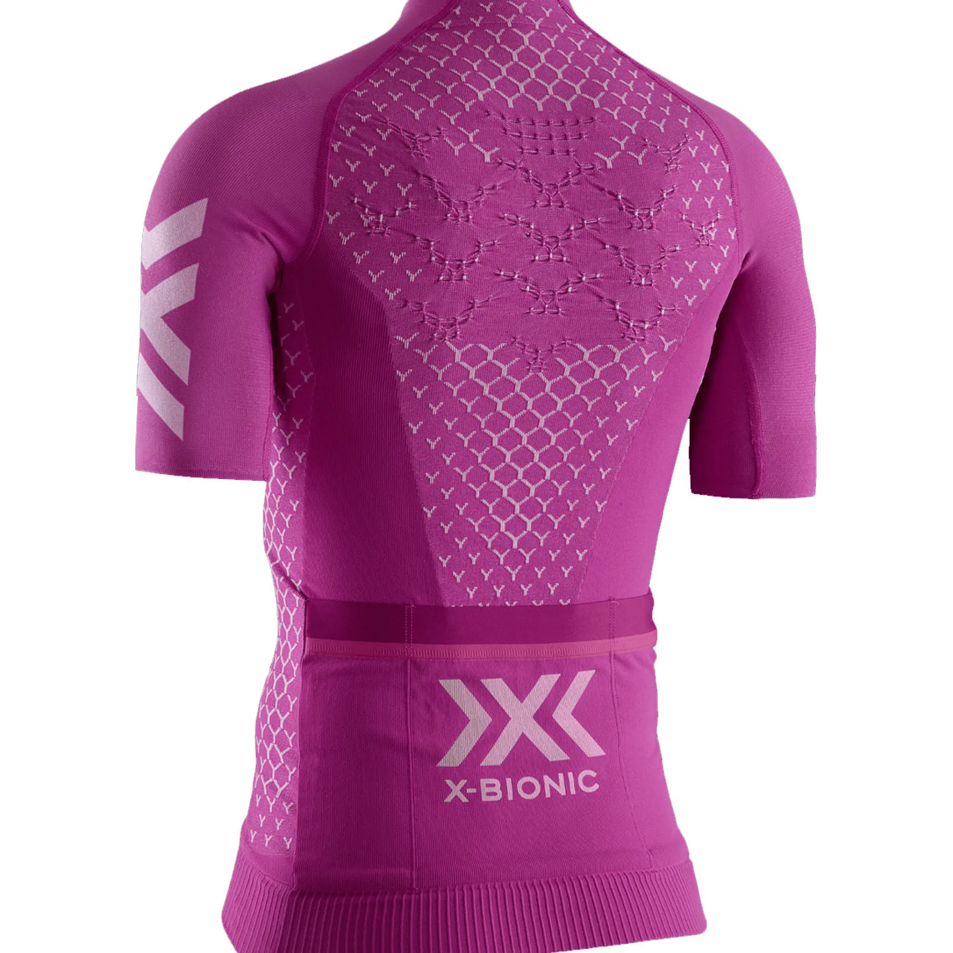 Maglia donna X-Bionic Twyce 4.0 Bike Zip - Viola