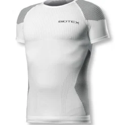 Maglia intima Biotex Bioflex Light Touch - Bianco nero