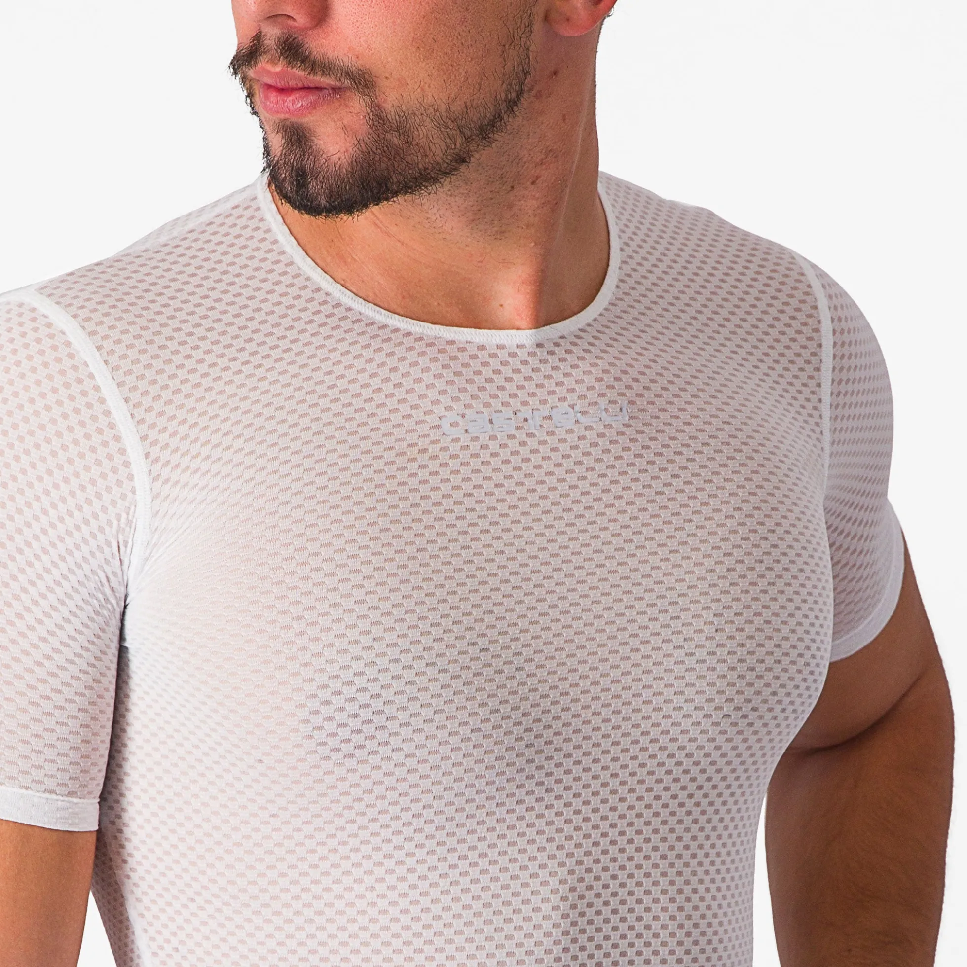 Maglia intima Castelli Pro Mesh 2.0 - Bianco