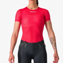 Maglia intima donna Castelli Pro Mesh 4 - Rosso