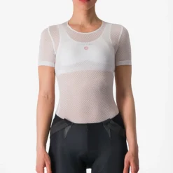 Maglia intima donna Castelli Pro Mesh 4 - Bianco