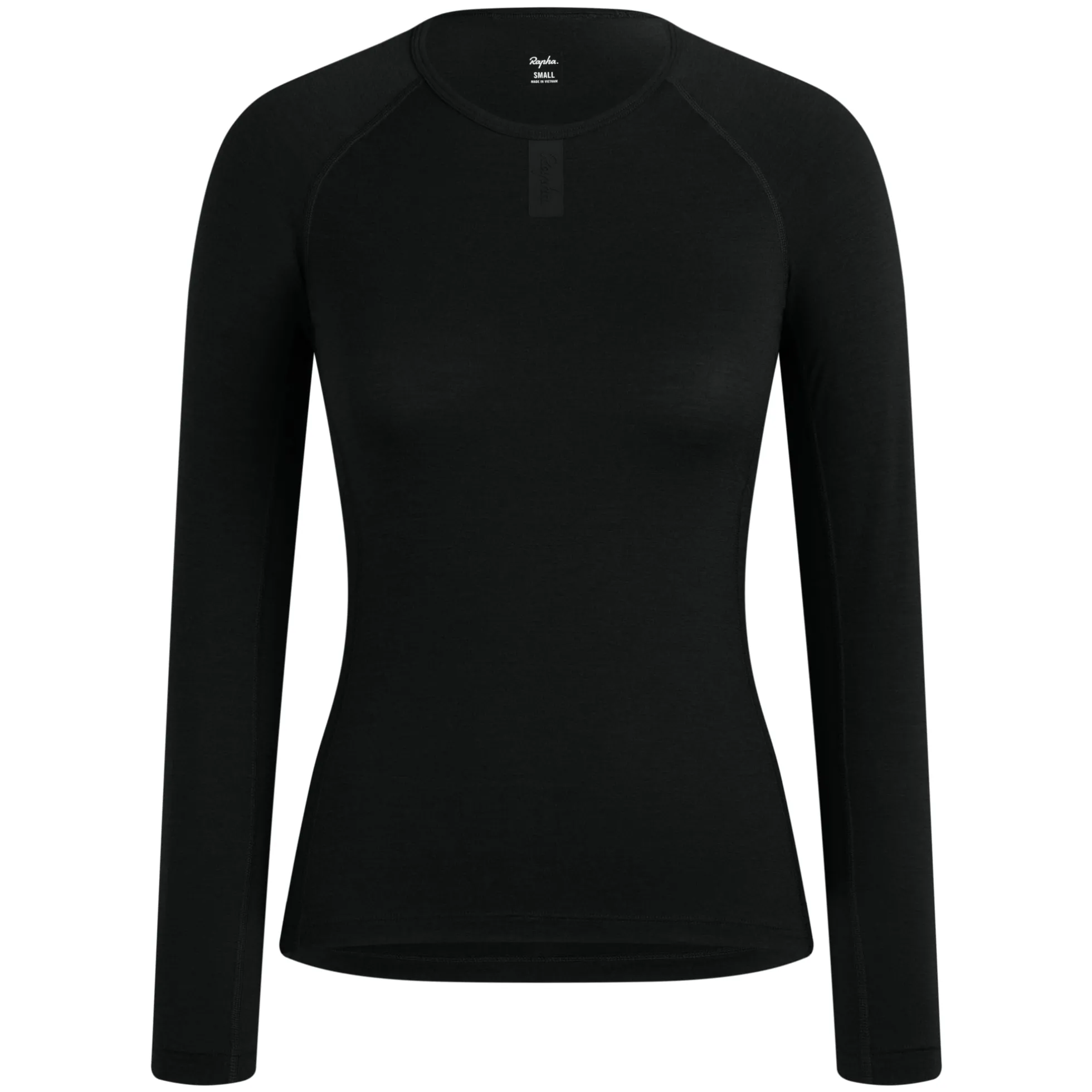 Maglia intima donna maniche lunghe Rapha Merino - Nero