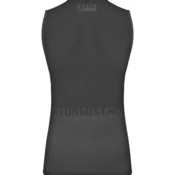 Maglia intima donna senza maniche Gobik Limber Skin Basalt - Nero