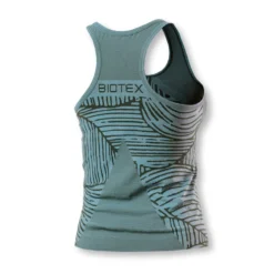 Maglia intima donna senza maniche Biotex Sprint - Azzurro
